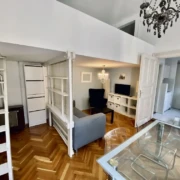 2-room apartment with mezzanine on Podmaniczky utca