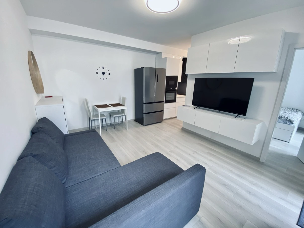 Newly built 1-bedroom apartment with a large terrace, District VIII
