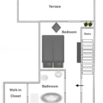 like-new duplex 1 bedroom with big terrace near WestEnd Mall – Budapest District VI, Izabella – photo 5